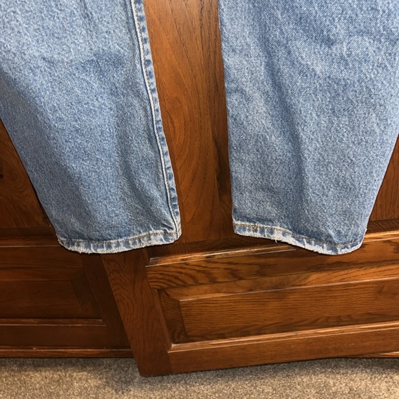 Levi's 501 Button Womens Jeans 18W 150th Anniversary Edition 39x29 Straight Leg - Picture 7 of 10